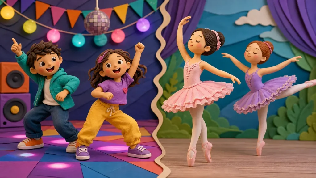 Diferencia entre baile y danza