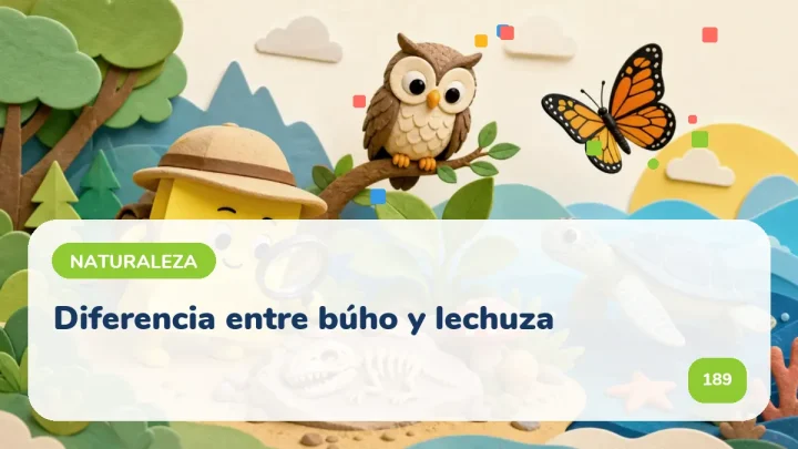 Diferencia entre búho y lechuza