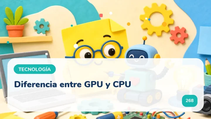 Diferencia entre GPU y CPU