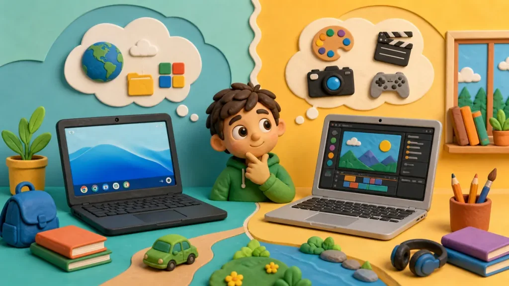 Diferencias entre Chromebook y Laptop