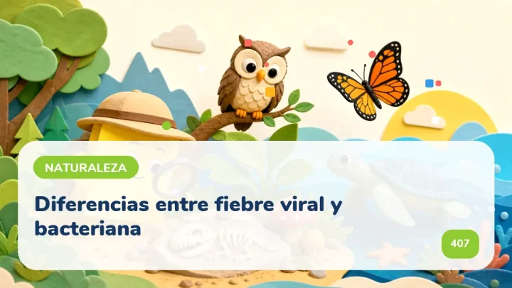 Diferencias entre fiebre viral y bacteriana