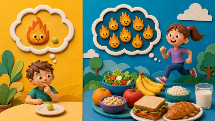 Diferencias entre calorías y kilocalorías