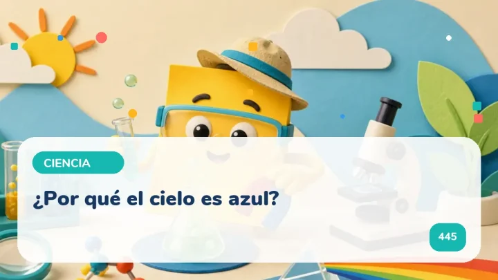 ¿Por qué el cielo es azul?