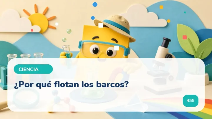 ¿Por qué flotan los barcos?