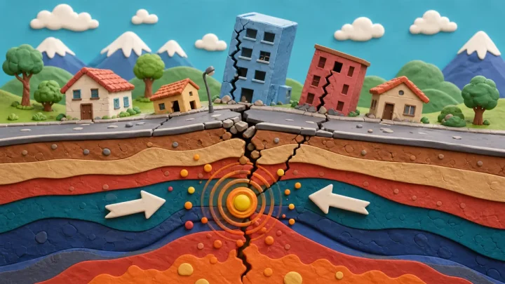 ¿Qué causa un terremoto?