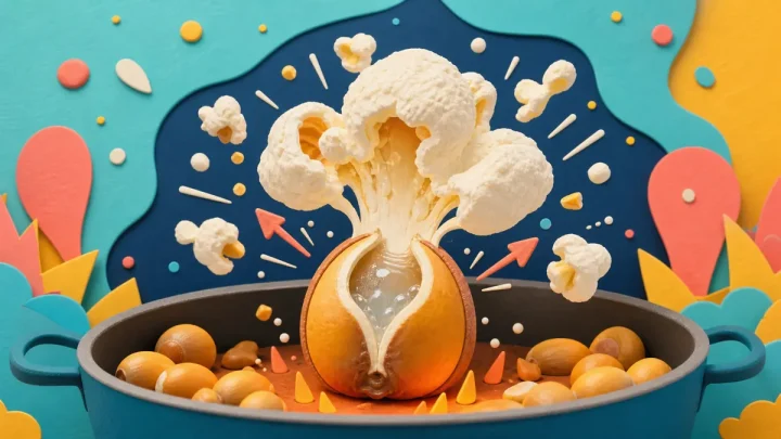¿Por qué explotan las palomitas?