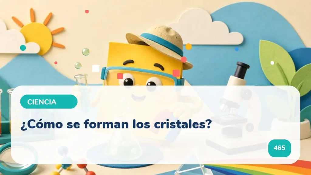 ¿Cómo se forman los cristales?