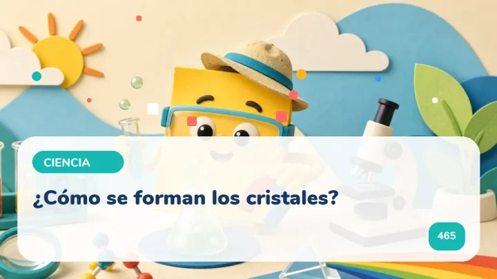 ¿Cómo se forman los cristales?