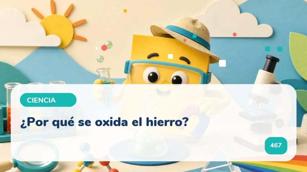 ¿Por qué se oxida el hierro?
