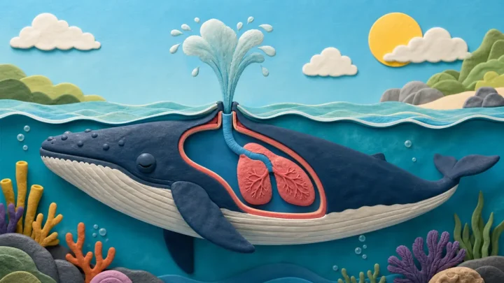 ¿Cómo respiran las ballenas?