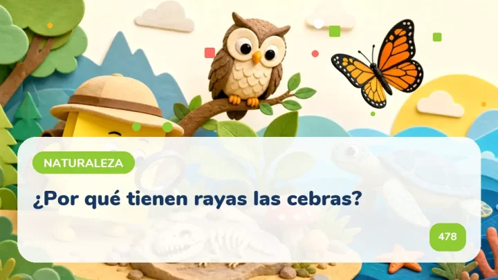 ¿Por qué tienen rayas las cebras?