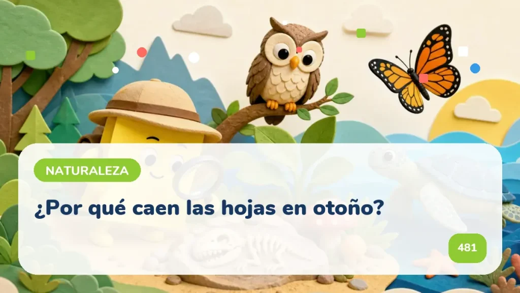¿Por qué caen las hojas en otoño?