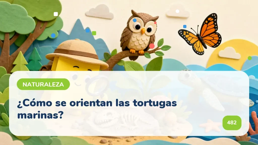 ¿Cómo se orientan las tortugas marinas?