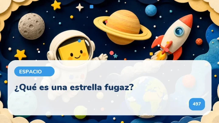 ¿Qué es una estrella fugaz?