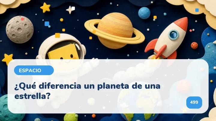 ¿Qué diferencia un planeta de una estrella?