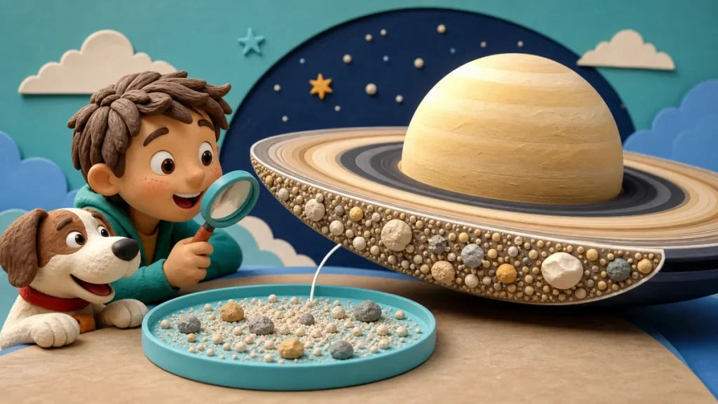 ¿Qué son los anillos de Saturno?