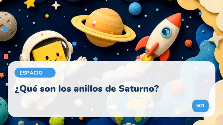 ¿Qué son los anillos de Saturno?