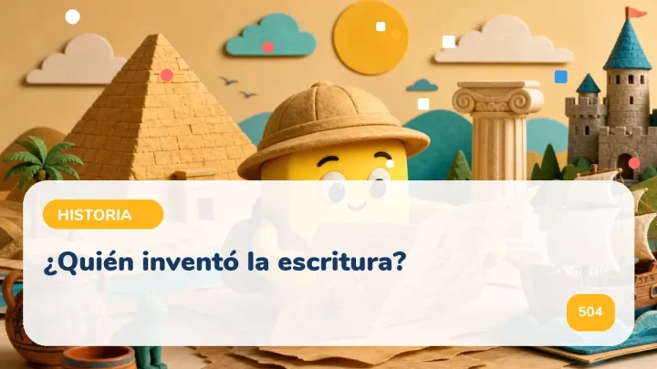 ¿Quién inventó la escritura?