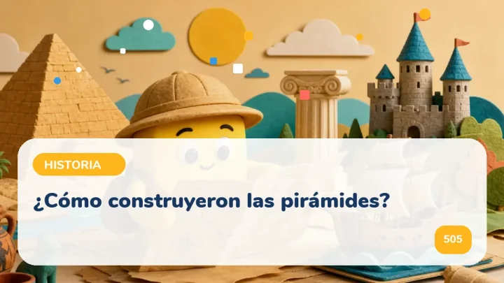 ¿Cómo construyeron las pirámides?