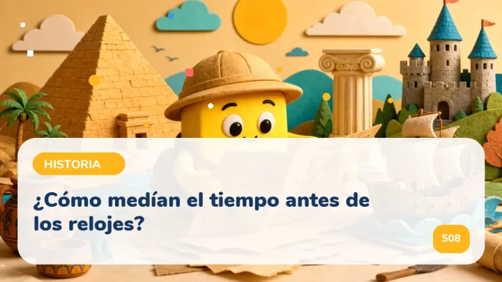 ¿Cómo medían el tiempo antes de los relojes?