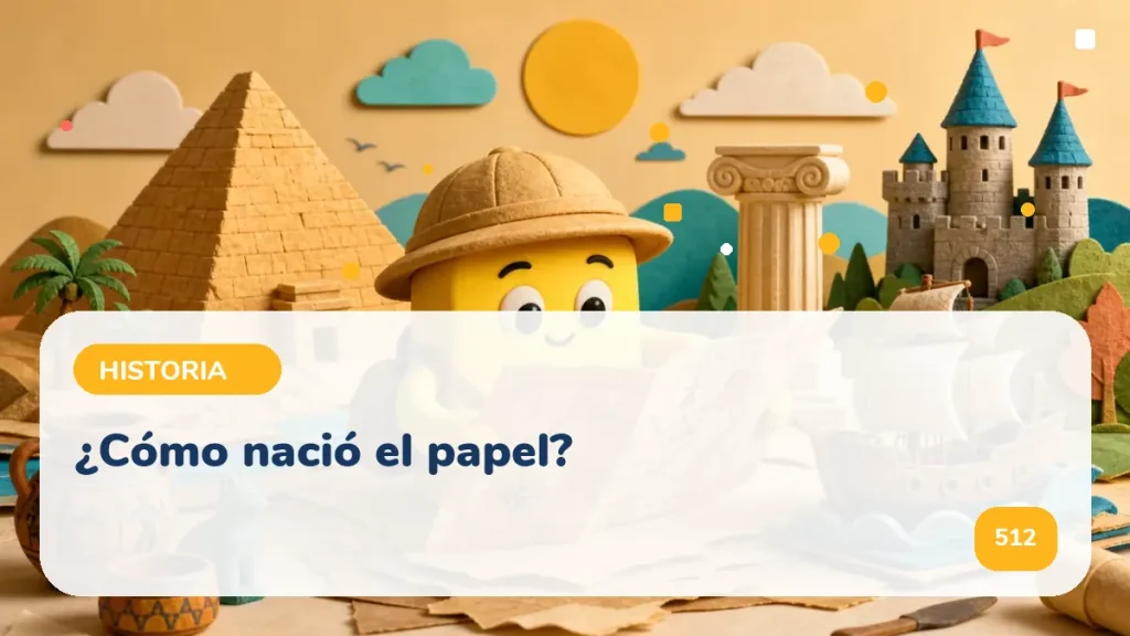 ¿Cómo nació el papel?