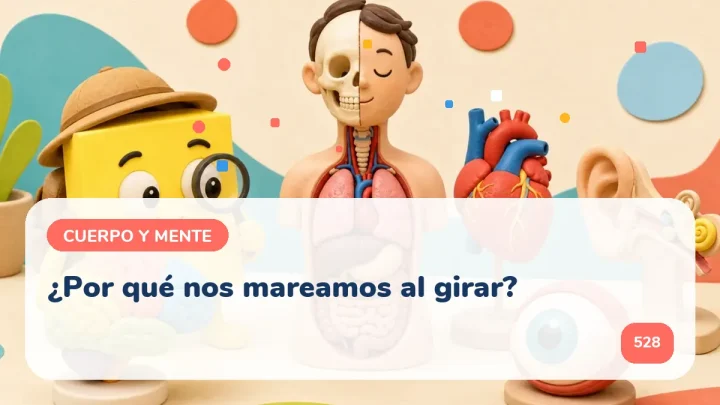 ¿Por qué nos mareamos al girar?