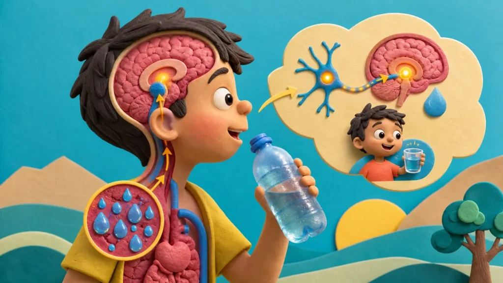 ¿Cómo sabe el cuerpo que tiene sed?