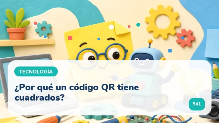¿Por qué un código QR tiene cuadrados?