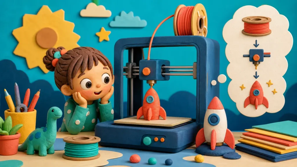 ¿Cómo imprime una impresora 3D?