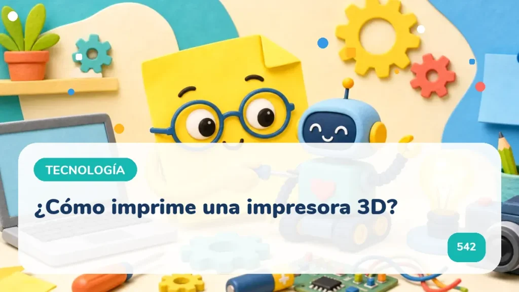 ¿Cómo imprime una impresora 3D?