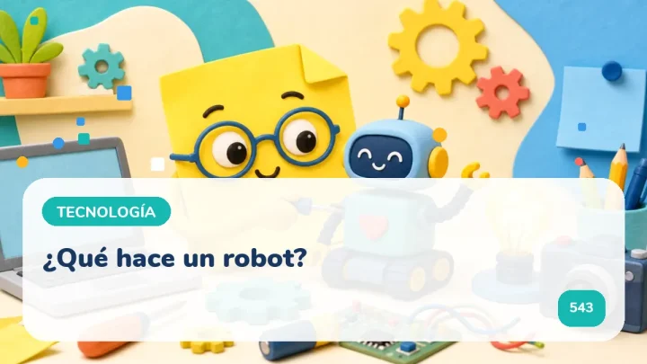 ¿Qué hace un robot?