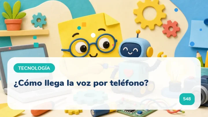 ¿Cómo llega la voz por teléfono?